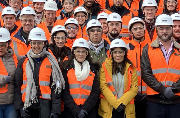 Visite d'usine ArcelorMittal