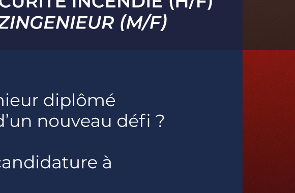 Ingénieur(e) Sécurité Incendie - CDI